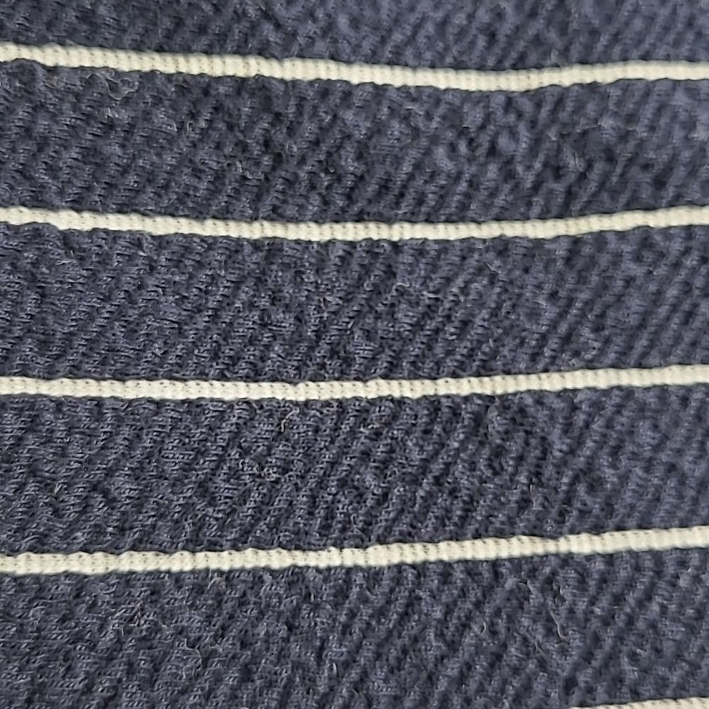 FIT & FLARE OLD NAVY BLUE WHITE SLEEVELESS STRETCH DRESS S SMALL - Picture 6 of 9
